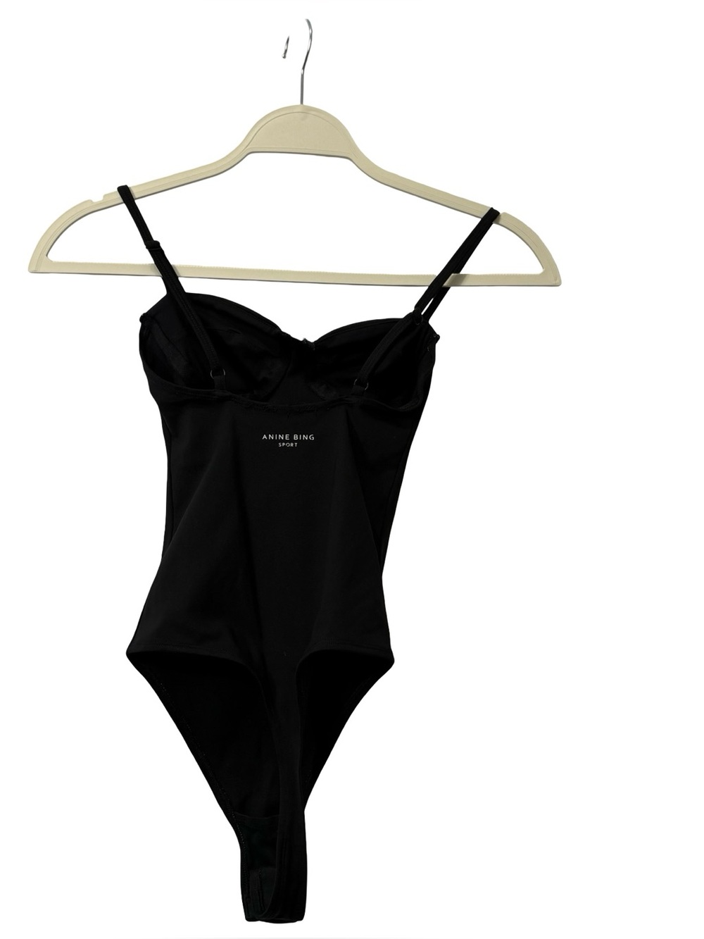 Anime Bing Via Black Bustier Bodysuit Black Size XS